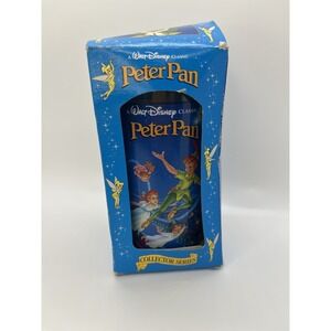 Vtg 1994 Disney Burger King Peter Pan Collectors Cup In Box Plastic